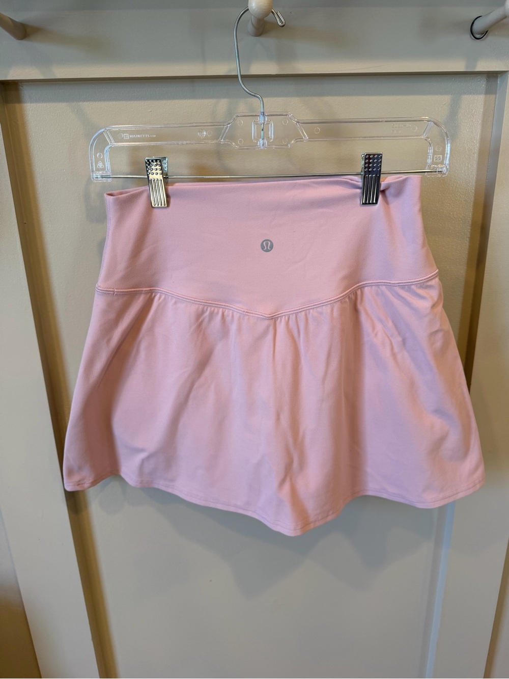 lululemon Align High Rise Skirt Pink Built in Shorts Size 8